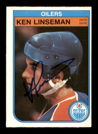Ken Linseman Autographed 1982-83 O-Pee-Chee Card #115 Edmonton Oilers SKU #251932