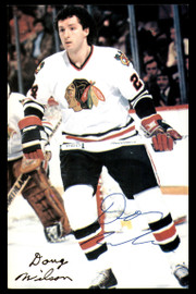 Doug Wilson Autographed 3.5x5.5 Postcard Chicago Blackhawks SKU #252081