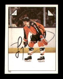 Lanny McDonald Autographed 1983-84 O-Pee-Chee Stickers Card #162 Calgary Flames SKU #251519