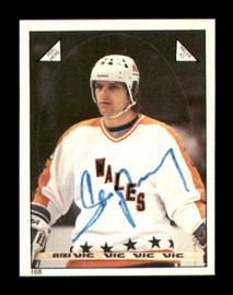 Marian Stastny Autographed 1983-84 O-Pee-Chee Stickers Card #168 Quebec Nordiques SKU #251523