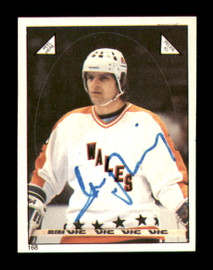 Marian Stastny Autographed 1983-84 O-Pee-Chee Stickers Card #168 Quebec Nordiques SKU #251524