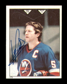 Denis Potvin Autographed 1983-84 O-Pee-Chee Stickers Card #175 New York Islanders SKU #251529