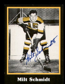 Milt Schmidt Autographed 1994 Kollectorfest Card Boston Bruins SKU #251652