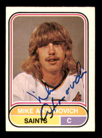Mike Antonovich Autographed 1975-76 O-Pee-Chee WHA Card #111 Minnesota Fighting Saints SKU #251855