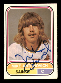 Mike Antonovich Autographed 1975-76 O-Pee-Chee WHA Card #111 Minnesota Fighting Saints SKU #251858