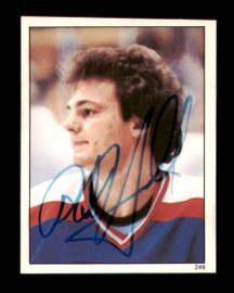 Dale Hawerchuk Autographed 1982-83 Topps Stickers Rookie Card #249 Winnipeg Jets SKU #251464