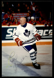 Carl Brewer Autographed 4x6 Photo Toronto Maple Leafs SKU #252073