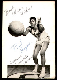 Paul Hogue Autographed 4x6 Photo Cincinnati Bearcats "To John" SKU #252099