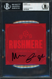 Mumford & Sons Autographed 4.75x4.75 'Rushmere' CD Insert Beckett BAS #18281689