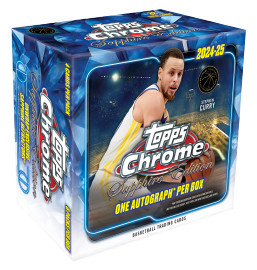2024/25 Topps Chrome Basketball Sapphire Edition Box Stock #252360