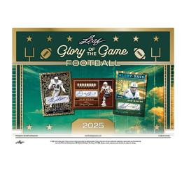 2025 Leaf Glory of the Game Football Hobby Box Stock #252712 2025 Leaf Glory of the Game Football Hobby Box Stock #252712
