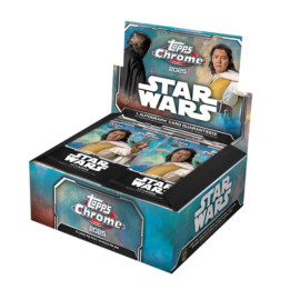 2025 Topps Star Wars Chrome Hobby Box Stock #252713 2025 Topps Star Wars Chrome Hobby Box Stock #252713