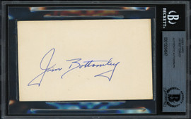 Jim Bottomley Autographed 3x5 Index Card St. Louis Cardinals Auto Grade Mint 9 Beckett BAS #13264847 Jim Bottomley Autographed 3x5 Index Card St. Louis Cardinals Auto Grade Mint 9 Beckett BAS #13264847