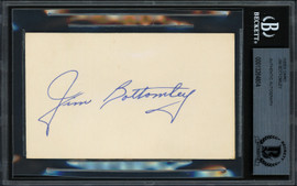 Jim Bottomley Autographed 3x5 Index Card St. Louis Cardinals Auto Grade Gem Mint 10 Beckett BAS #13264804 Jim Bottomley Autographed 3x5 Index Card St. Louis Cardinals Auto Grade Gem Mint 10 Beckett BAS #13264804