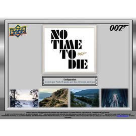 James Bond 007 No Time To Die Hobby Box (Upper Deck) Stock #252806 James Bond 007 No Time To Die Hobby Box (Upper Deck) Stock #252806