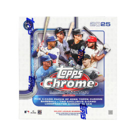 2025 Topps Chrome Baseball Logofractor Edition Box Stock #253283