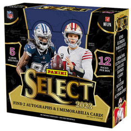 2023 Panini Select Football Hobby Box Stock #253302 2023 Panini Select Football Hobby Box Stock #253302