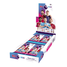 2026 Topps Premier League Soccer Hobby Box Stock #253395 2026 Topps Premier League Soccer Hobby Box Stock #253395