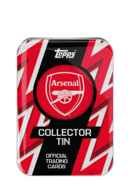 2025-26 Topps Arsenal Soccer Collector Tin Stock #253398 2025-26 Topps Arsenal Soccer Collector Tin Stock #253398