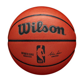Unsigned Wilson Official NBA Authentic Indoor/Outdoor Leather Basketball Unsigned Wilson Official NBA Authentic Indoor/Outdoor Leather Basketball