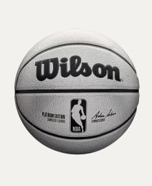 Unsigned Wilson Official NBA Platinum Edition Basketball Unsigned Wilson Official NBA Platinum Edition Basketball