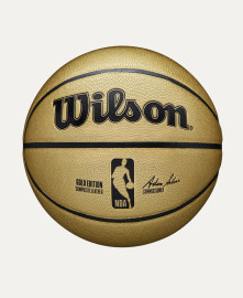 Unsigned Wilson Official NBA Gold Edition Basketball Unsigned Wilson Official NBA Gold Edition Basketball