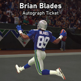 Autograph Signing Ticket For Brian Blades Signing on Saturday, October 4th at 12:00 PM Autograph Signing Ticket For Brian Blades Signing on Saturday, October 4th at 12:00 PM