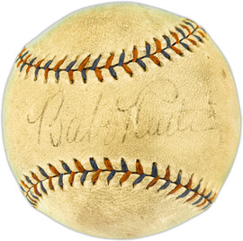Babe Ruth Autographed Official Spalding Home Run Special Baseball New York Yankees Also Signed By Joe Judge PSA/DNA #AO09337 Babe Ruth Autographed Official Spalding Home Run Special Baseball New York Yankees Also Signed By Joe Judge PSA/DNA #AO09337
