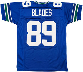 Blue Throwback Jersey To Be Signed By Brian Blades (Requires Autograph Ticket) Blue Throwback Jersey To Be Signed By Brian Blades (Requires Autograph Ticket)