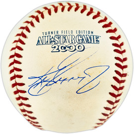 Ken Griffey Jr. Autographed Official 2000 All Star Game Logo Baseball Seattle Mariners Beckett BAS Witness #1W901408