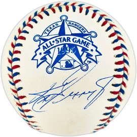 Ken Griffey Jr. Autographed Official 1995 All Star game Logo Baseball Seattle Mariners Beckett BAS Witness #1W901417