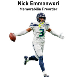 Nick Emmanwori Autographed Memorabilia Preorder