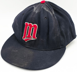Unsigned Minnesota Twins 2005 Game Used Hat SKU #254184