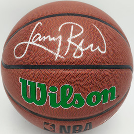 Larry Bird Autographed Wilson Leather Boston Celtics Logo Basketball PSA/DNA #4C25111 Larry Bird Autographed Wilson Leather Boston Celtics Logo Basketball PSA/DNA #4C25111