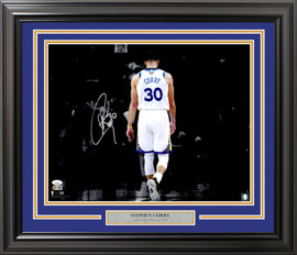 Stephen Curry Autographed Framed 16x20 Photo Golden State Warriors