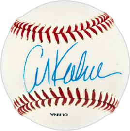 Al Kaline Autographed Official League Baseball Detroit Tigers Beckett BAS QR #BU87208