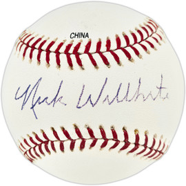 Nick Willhite Autographed Official Rawlings MLB Baseball Los Angeles Dodgers Beckett BAS QR #BU87243