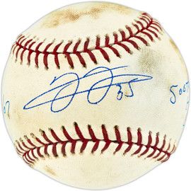 Frank Thomas Autographed Official Game Used 500th Home Run Game Baseball Toronto Blue Jays "500th HR Game 6/28/07" Beckett BAS QR #BU86776