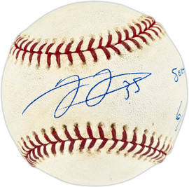 Frank Thomas Autographed Official Game Used 500th Home Run Game Baseball Toronto Blue Jays "500th HR Game 6/28/07" Beckett BAS QR #BU86777