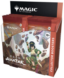 Magic the Gathering Avatar the Last Airbender Collector Booster Box Stock #256395