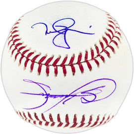 Mark McGwire & Sammy Sosa Autographed Official MLB Baseball (Smudged) Beckett BAS Witness #3W367302