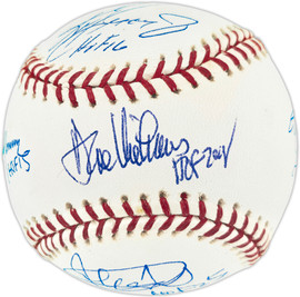 Seattle Mariners Hall of Famers Autographed Official MLB Baseball With 5 Signatures Including Ken Griffey Jr. & Dave Niehaus Beckett BAS #BM25409