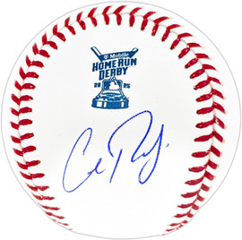 Cal Raleigh Autographed Official 2025 Home Run Derby Logo Baseball Seattle Mariners Fanatics & MLB Holo Stock #256935
