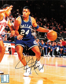 Jimmy Jackson Autographed 8x10 Photo Dallas Mavericks SKU #257383