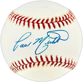 Paul Mirabella Autographed Official AL Baseball New York Yankees SKU #257413