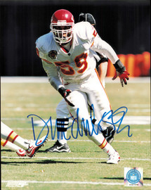 Donnie Edwards Autographed 8x10 Photo Kansas City Chiefs SKU #257352