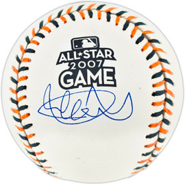 Ichiro Suzuki Autographed Official 2007 All Star Game Logo Baseball Seattle Mariners Beckett BAS Witness #4W252769