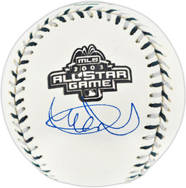 Ichiro Suzuki Autographed Official 2003 All Star Game Logo Baseball Seattle Mariners Beckett BAS Witness #4W252781