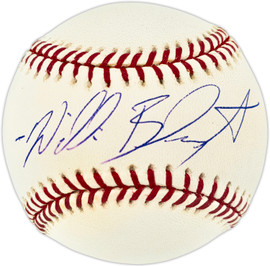 Willie Bloomquist Autographed Official MLB Baseball Seattle Mariners MCS Holo #63663