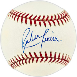 Ruben Sierra Autographed Official MLB Baseball Texas Rangers New York Yankees MCS Holo #63679